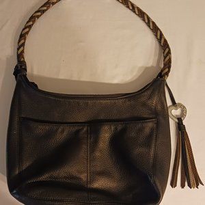 Brighton Barbados Zip Top Hobo Shoulder Bag/Purse.